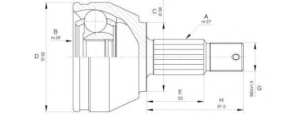 OPEN PARTS CVJ5638.10