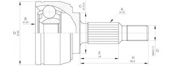 OPEN PARTS CVJ5650.10