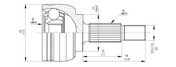OPEN PARTS CVJ5662.10