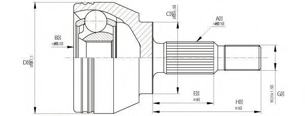 OPEN PARTS CVJ5684.10