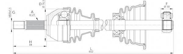 OPEN PARTS DRS6014.00