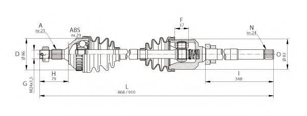 OPEN PARTS DRS6045.00