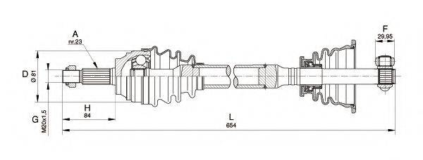 OPEN PARTS DRS6112.00