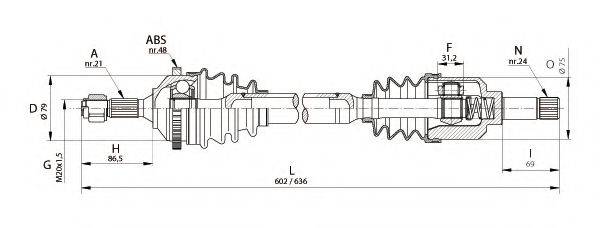 OPEN PARTS DRS6125.00