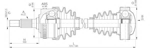 OPEN PARTS DRS6153.00