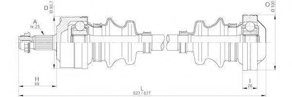 OPEN PARTS DRS6186.00