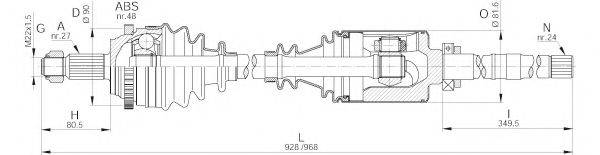 OPEN PARTS DRS6244.00