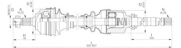 OPEN PARTS DRS6248.00