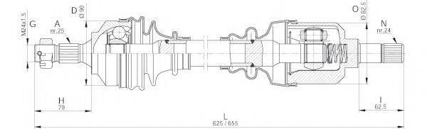 OPEN PARTS DRS6252.00