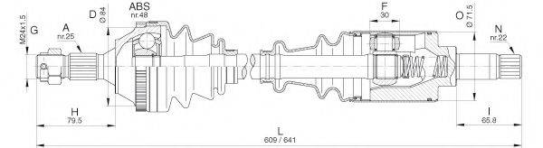 OPEN PARTS DRS6265.00