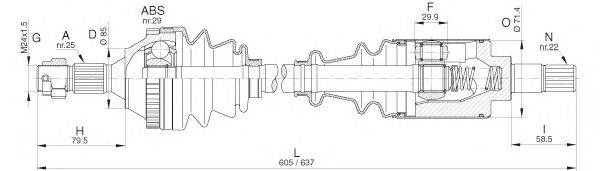 OPEN PARTS DRS6267.00