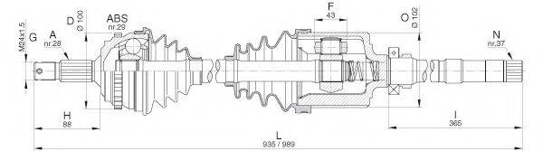 OPEN PARTS DRS6273.00