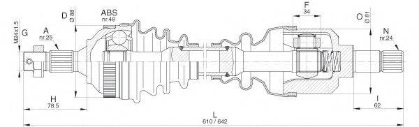 OPEN PARTS DRS6280.00