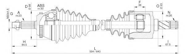 OPEN PARTS DRS6304.00