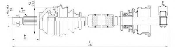 OPEN PARTS DRS6317.00