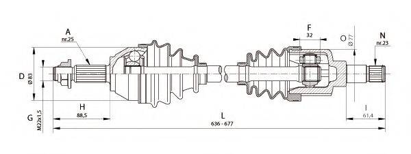 OPEN PARTS DRS6321.00