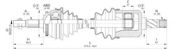 OPEN PARTS DRS6327.00