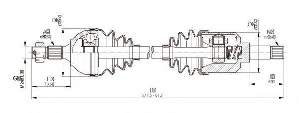OPEN PARTS DRS6333.00