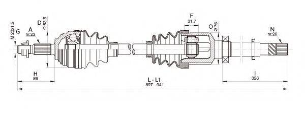 OPEN PARTS DRS6343.00