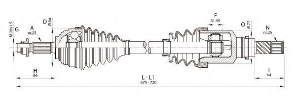 OPEN PARTS DRS6345.00
