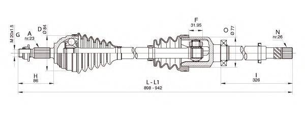 OPEN PARTS DRS6355.00