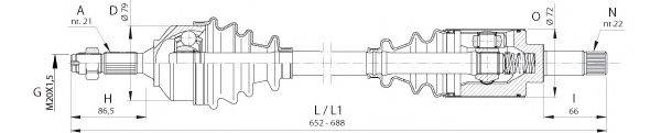 OPEN PARTS DRS6390.00
