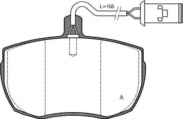 OPEN PARTS BPA0056.22