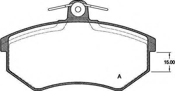OPEN PARTS BPA0134.00