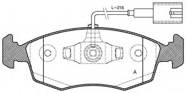 OPEN PARTS BPA0172.52