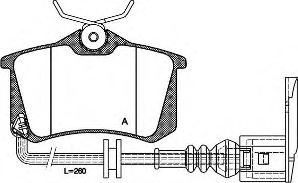 OPEN PARTS BPA0263.41