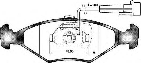 OPEN PARTS BPA0281.42