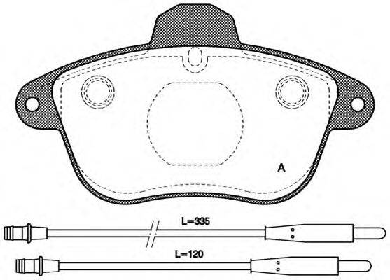 OPEN PARTS BPA0401.14