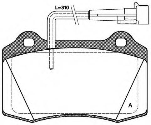 OPEN PARTS BPA0434.22