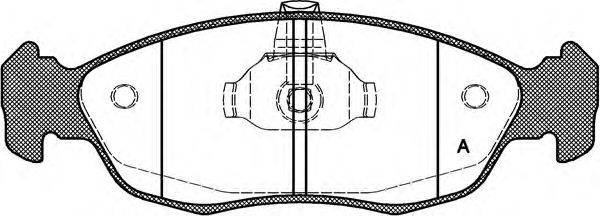 OPEN PARTS BPA0461.10