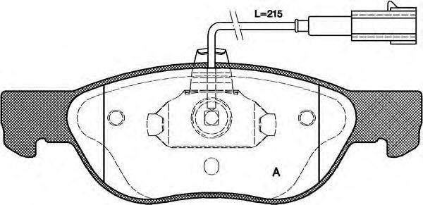 OPEN PARTS BPA0587.21