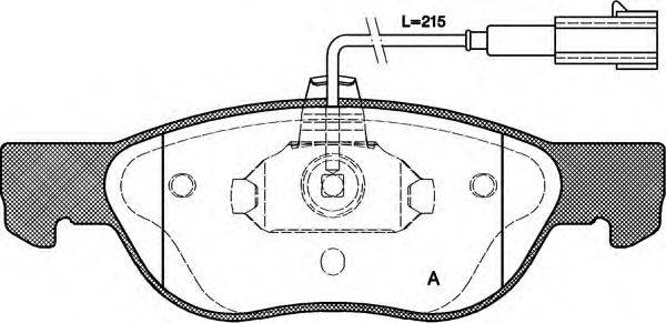 OPEN PARTS BPA0587.22