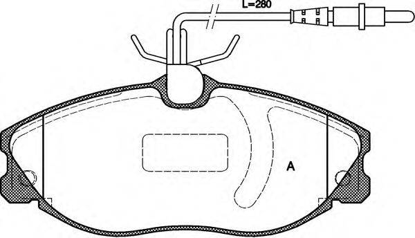 OPEN PARTS BPA0604.14