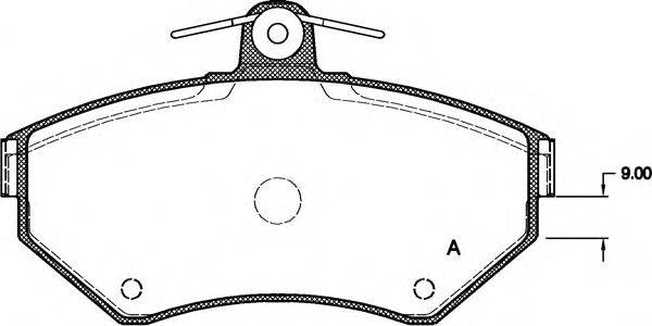OPEN PARTS BPA0631.10