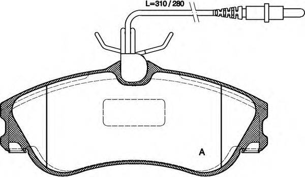 OPEN PARTS BPA0634.04