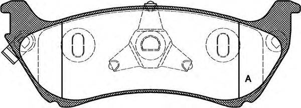 OPEN PARTS BPA0698.01