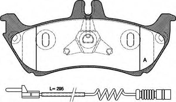 OPEN PARTS BPA0698.11