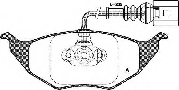 OPEN PARTS BPA0718.11