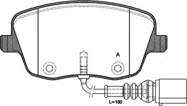 OPEN PARTS BPA0775.01