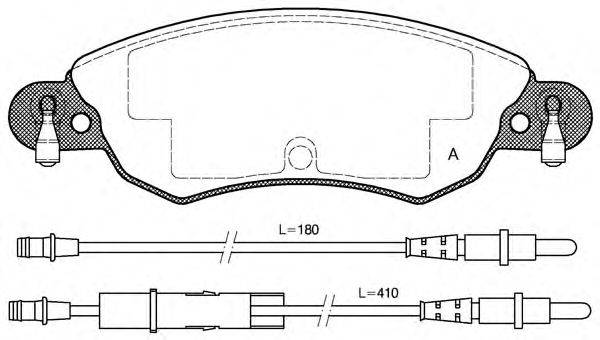 OPEN PARTS BPA0829.04