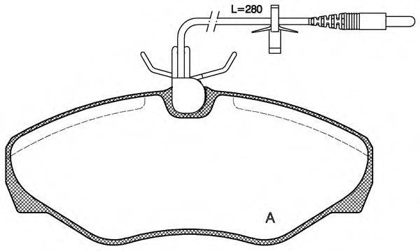 OPEN PARTS BPA0834.01