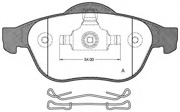 OPEN PARTS BPA0843.00