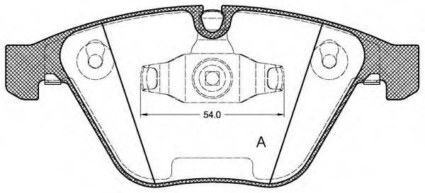 OPEN PARTS BPA0857.10