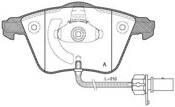 OPEN PARTS BPA0964.12