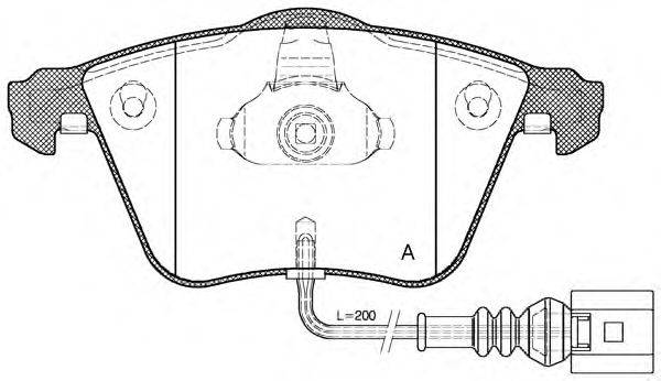 OPEN PARTS BPA0964.41