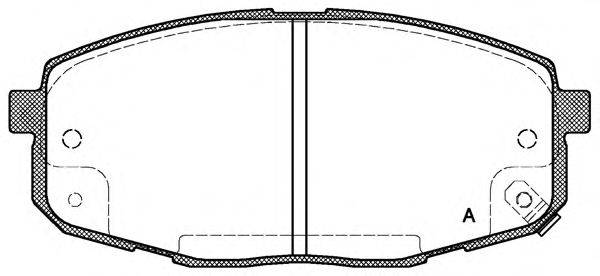 OPEN PARTS BPA1038.02